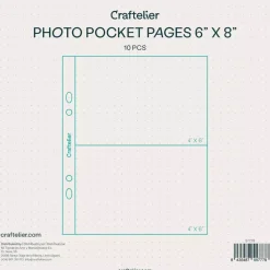 Fundas para Álbumes 2 Bolsillos Craftelier 6"x8"