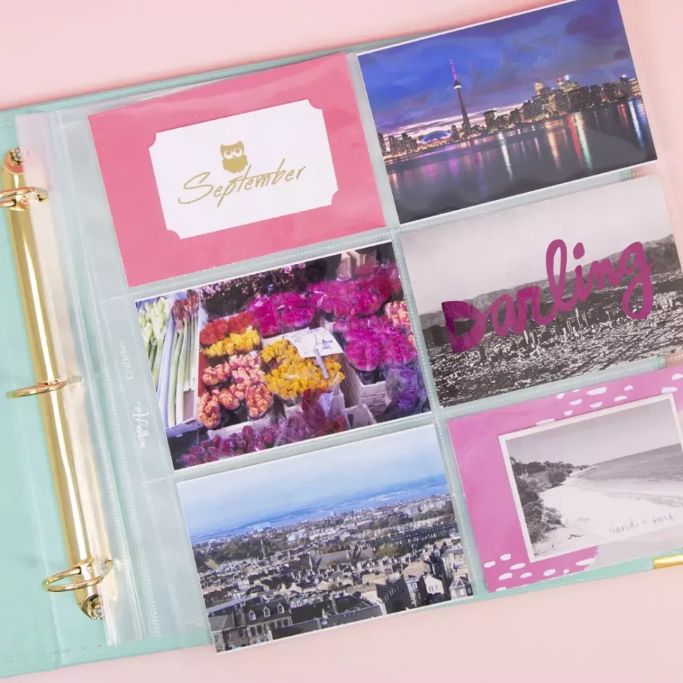 Fundas para Álbumes 6 Bolsillos Horizontales Craftelier 12"x12"