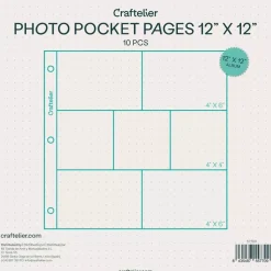 Fundas para Álbumes 7 Bolsillos Craftelier 12"x12"