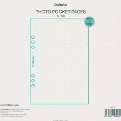 Fundas Para Álbumes de 6 Anillas Craftelier 5"x8"