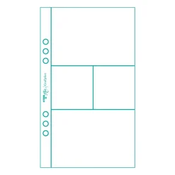 Fundas Para Álbumes de 6 Anillas 4 Bolsillos Craftelier 4"x8"