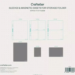 Fundas y Hojas Magnéticas Para Organizador Craftelier