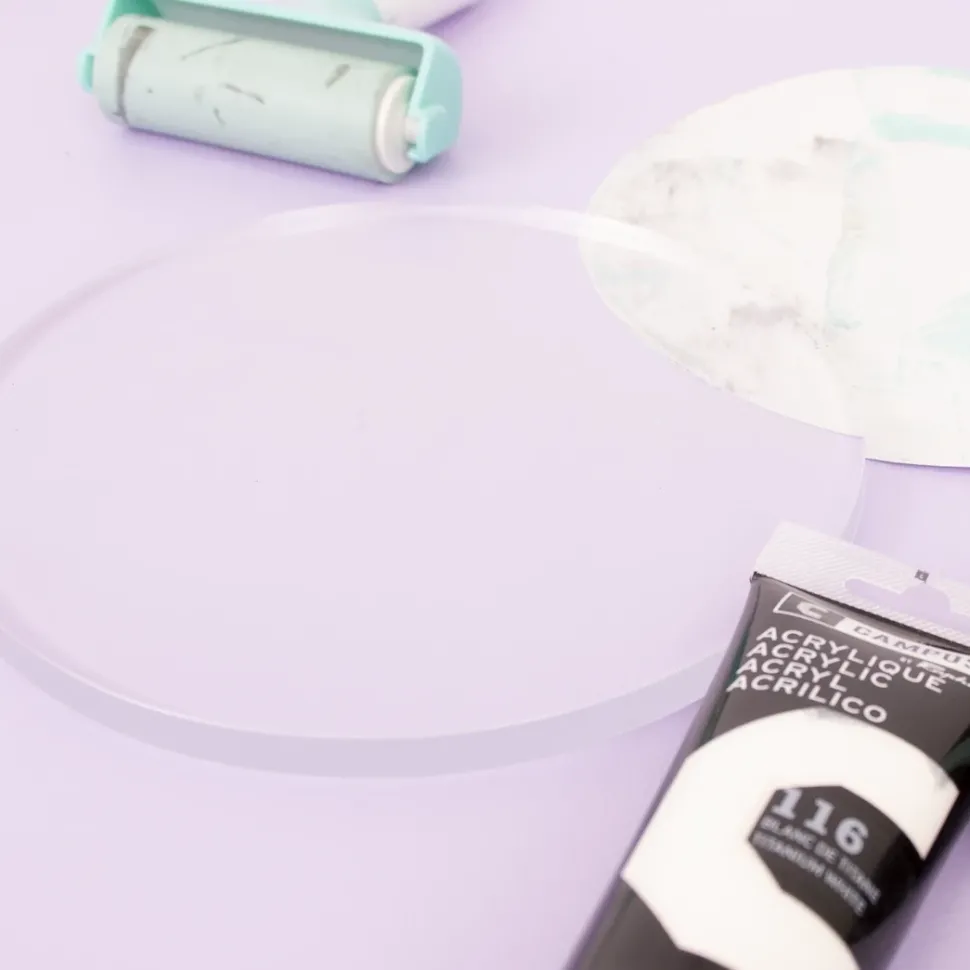 Gel printing plate redonda Craftelier 20cm