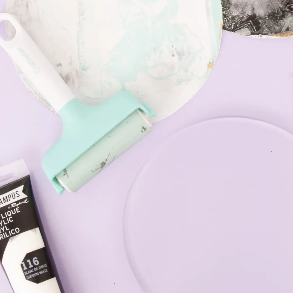 Gel printing plate redonda Craftelier 20cm