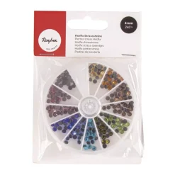 Gemas Brillantes Colores Rayher 240 piezas