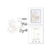 Glimmer Hot Foil Plates + troqueles Seahorse Floral Spellbinders