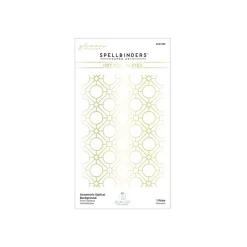 Glimmer Hot Foil Plates Geometric Optical Background The Sealed Spellbinders