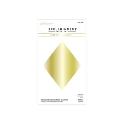 Glimmer Hot Foil Plates Solid Diamond The Glimmer Greetings Spellbinders