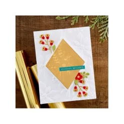 Glimmer Hot Foil Plates Solid Diamond The Glimmer Greetings Spellbinders