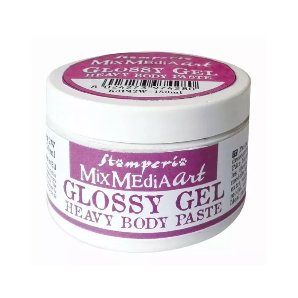 Glossy Gel Heavy Body Paste Stamperia 150ml