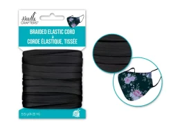 Goma Elástica Negra MultiCraft 6mm