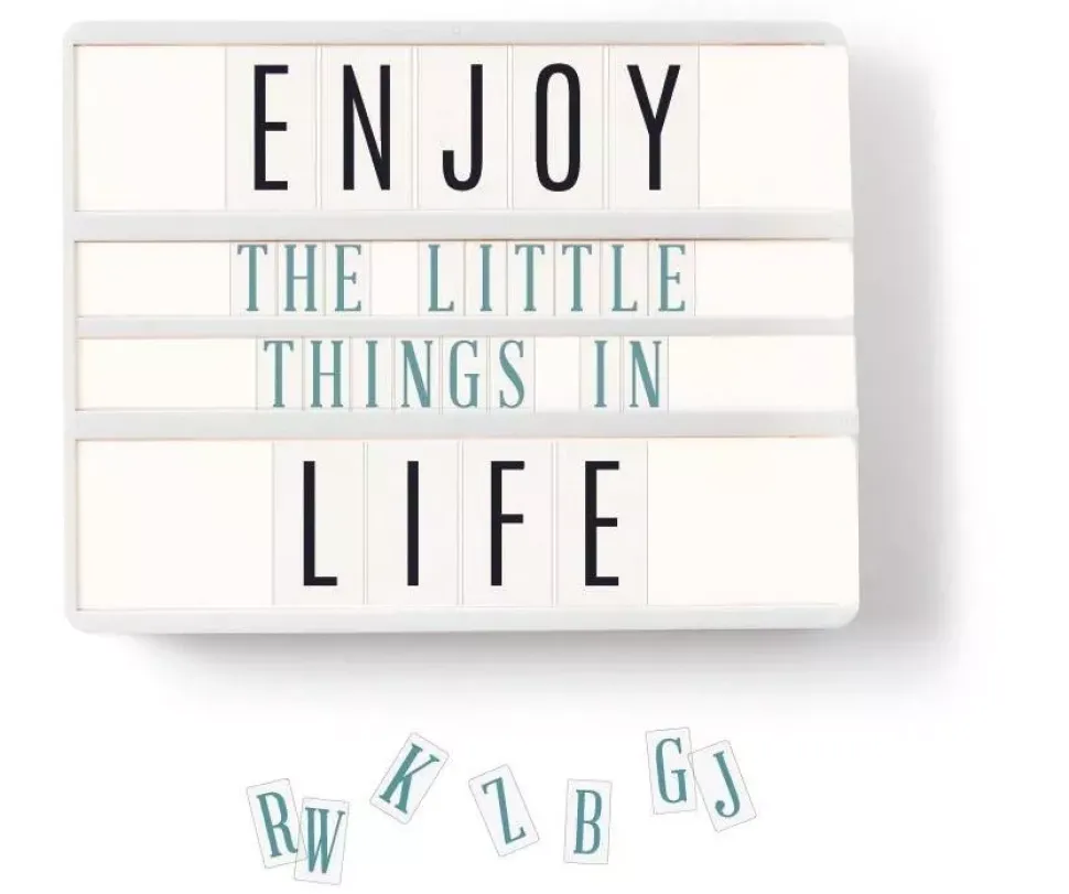 Guía insert para Lightbox de Heidi Swapp