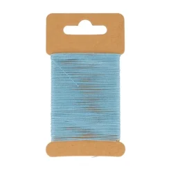 Hilo de algodón encerado Azul Celeste Artemio