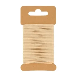 Hilo de algodón encerado Beige Artemio