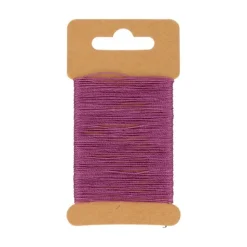 Hilo de algodón encerado Morado Artemio