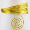 Hilo de aluminio amarillo soleado 1,5mm