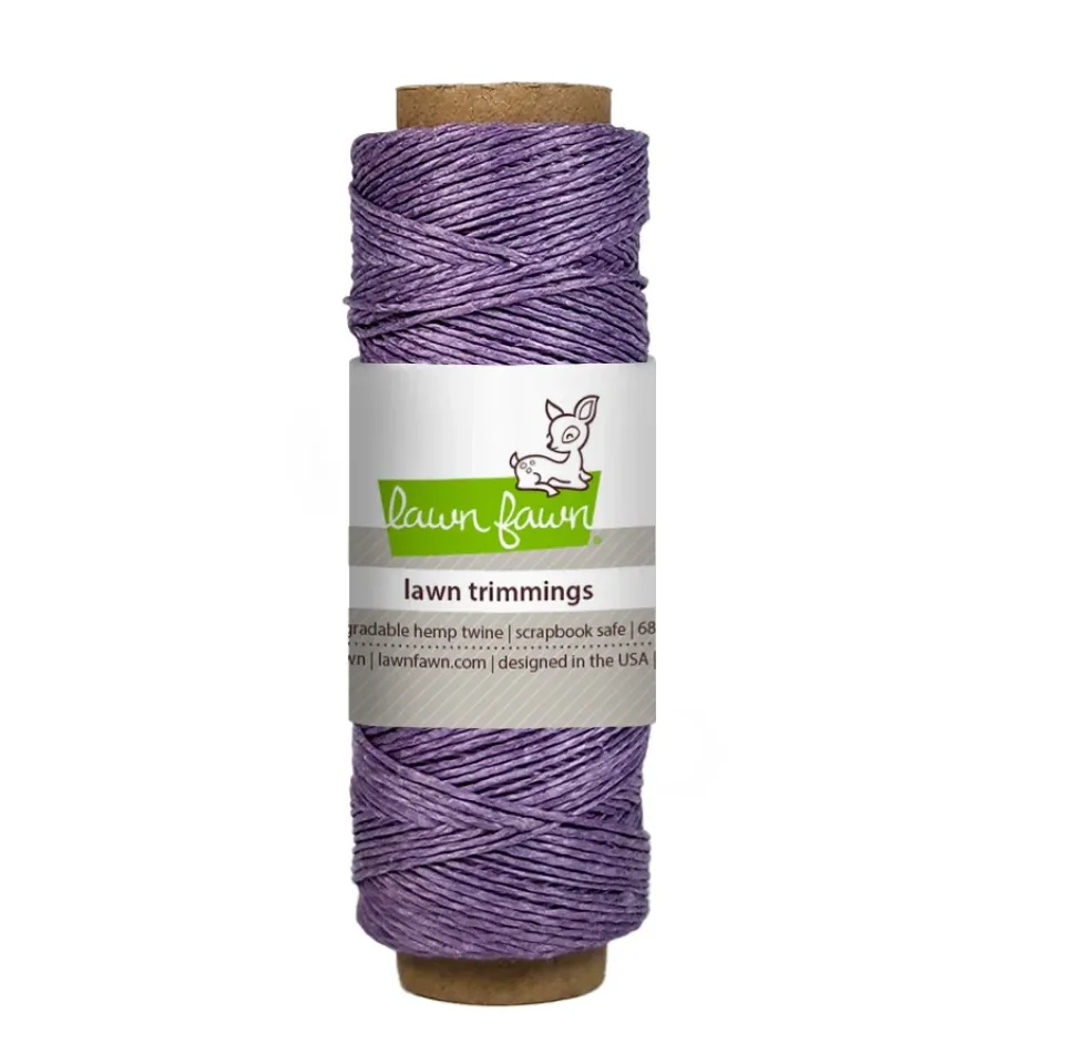 Hilo de cáñamo Lavanda Lawn Fawn