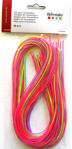 Hilos para Scoubidous Fluorescent Artemio