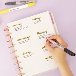 Hojas de Planner de Disco de Puntos Craftelier