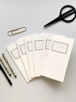 Journey Notebook Recetas Studio Forty 11x22cm