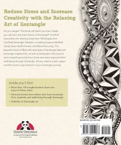 Joy of Zentangle Drawing Your Way to Increased Creativity Focus and Well-Being