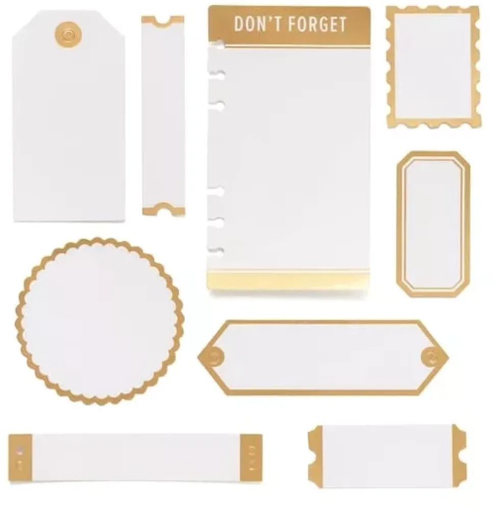 Kit 40 Etiquetas Foil Imprimibles PrintMaker We R Memory Keepers