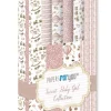 Kit 4 papeles leather Sweet Baby Girl PapersForYou 32,5x30cm