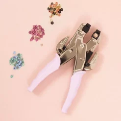 Kit Crop-A-Dile Lila + 180 Ojales