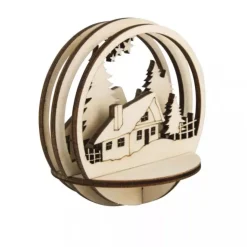 Kit 3D de Madera Chalet Nevado Rayher