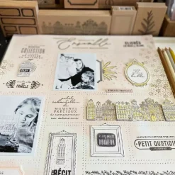 Kit de Plantillas Patrones My Storyboard Florilèges Design 30x30cm