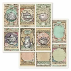 Kit de Scrapbooking Alice Stamperia 30x30cm