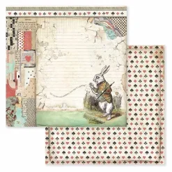 Kit de Scrapbooking Alice Stamperia 30x30cm