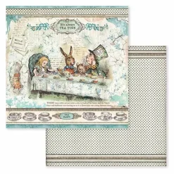 Kit de Scrapbooking Alice Stamperia 30x30cm