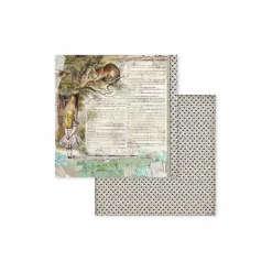 Kit de Scrapbooking Alice Stamperia 20x20cm
