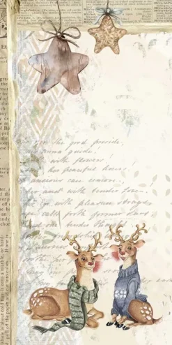 Kit de Scrapbooking All I Want For Christmas PapersForYou 15x30cm