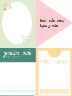 Kit de scrapbooking Anne Sami Garra 15x20cm