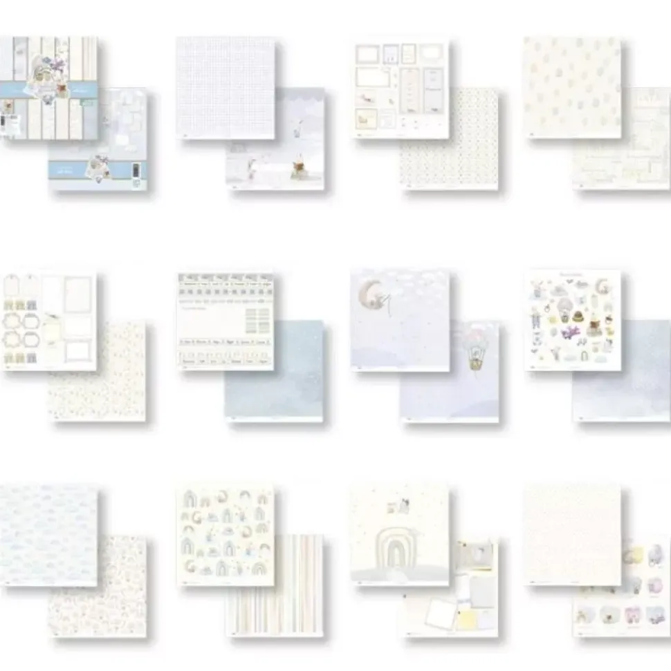 Kit de Scrapbooking Bienvenido al Mundo Artis Decor 30x30cm