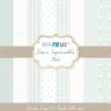 Kit de Scrapbooking Básicos Imprescindibles Mint PapersForYou 30x30cm