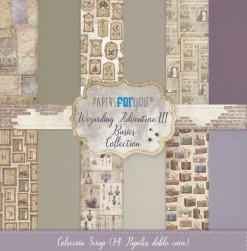 Kit de scrapbooking Básicos Wizarding Adventure III PapersForYou 30x30cm
