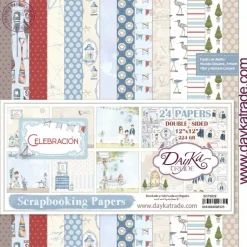 Kit de scrapbooking Celebración Niño Dayka 30x30cm