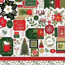 Kit de scrapbooking Christmas Joy Echo Park 30x30cm