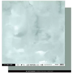 Kit de Scrapbooking Colores Lisos Enchantement Florilèges Design 30x30cm