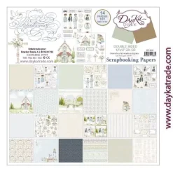 Kit de Scrapbooking Comunión Niño Bendiciones Dayka 30x30cm