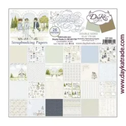 Kit de Scrapbooking Comunión Niño Bendiciones Dayka 20x20cm