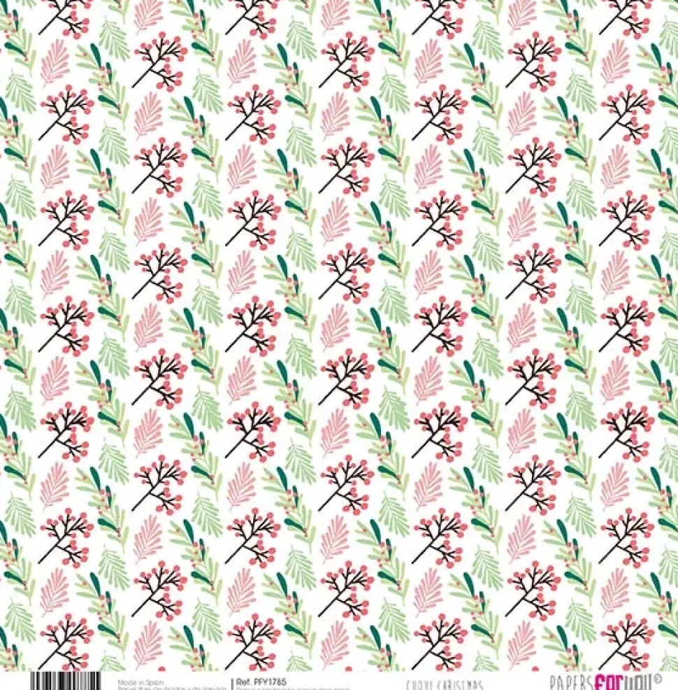 Kit de scrapbooking Cuqui Christmas PapersForYou 30x30cm