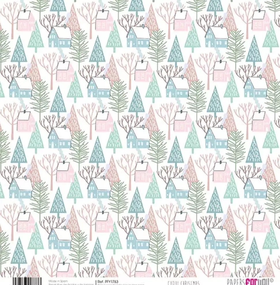 Kit de scrapbooking Cuqui Christmas PapersForYou 30x30cm