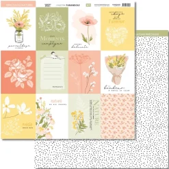 Kit de scrapbooking Farandole Florilèges Design 30x30cm