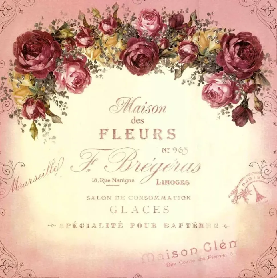 Kit de Scrapbooking Flores Dayka 30x30cm