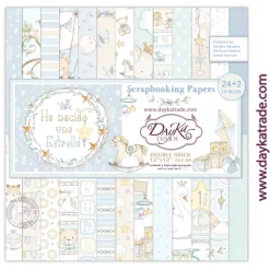 Kit de Scrapbooking Ha Nacido una Estrella Niño Dayka 30x30cm
