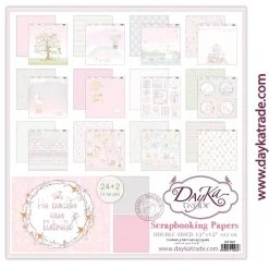 Kit de Scrapbooking Ha Nacido una Estrella Niña Dayka 30x30cm